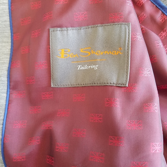 Ben Sherman Tailoring Gray Blazer  Size 44R - Picture 7 of 10